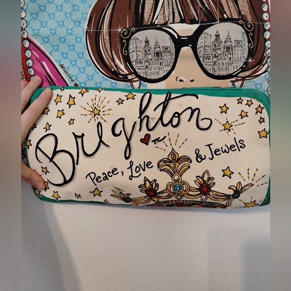 Brighton Sparkle And Shine Tote Shoulder Bag - Picture 3 of 8